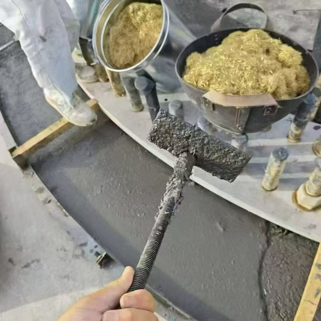 钦州C120钢纤维高强无收灌浆料 轧机压缩机汽轮机发电机锻压设备底座灌浆材料